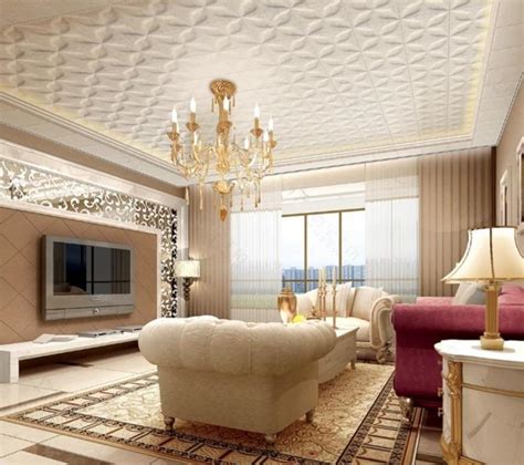 Impressive Ceiling Design For Living Room With Set Gallery Design Ideas 