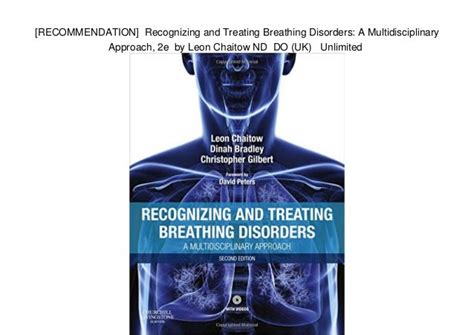 Recommendation Recognizing And Treating Breathing Disorders A