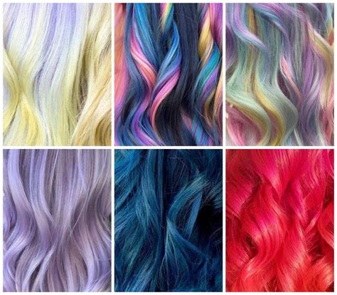 Different Types Of Unicorn And Mermaid Hair Ouai Hair Oil Oil Slick