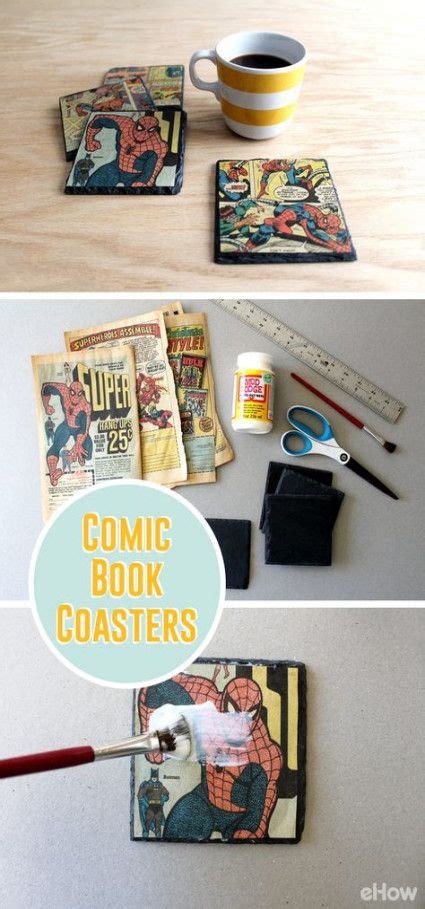 Best Apartment Ideas For Men Comic Books Ideas Apartment Book Crafts Decoupage Vintage