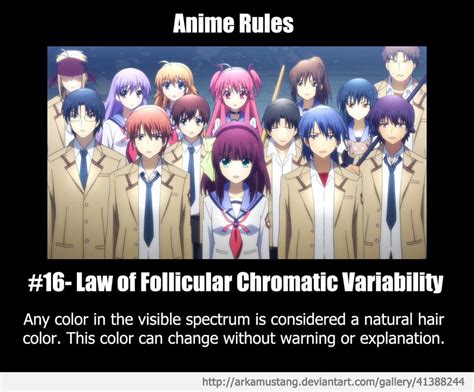 Anime Rules Anime Rule 16 By Arkamustang With Images Anime