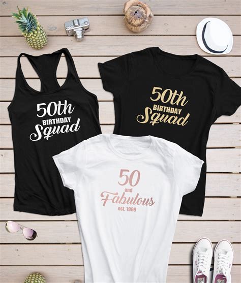 50th Birthday Shirt For Women 50th Birthday Shirt 50th Etsy