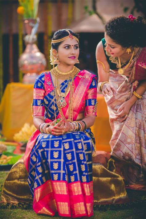 Pretty Brides Who Rocked Their Muhurtham Look In Shades Of Blue