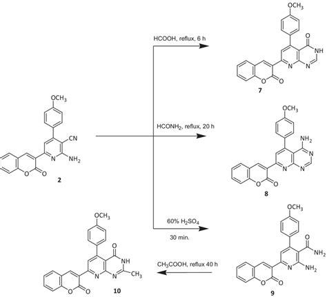 Synthesis Of Coumarin Pyridine Fused Pyrimidine Heterocycles 79