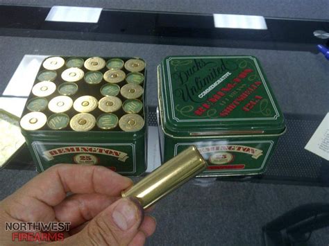 2 remington 12ga ducks unlimited commemorative brass shotshells collectible northwest firearms