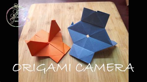 How To Make Easy Origami Camera Paper Camera 📷 Youtube