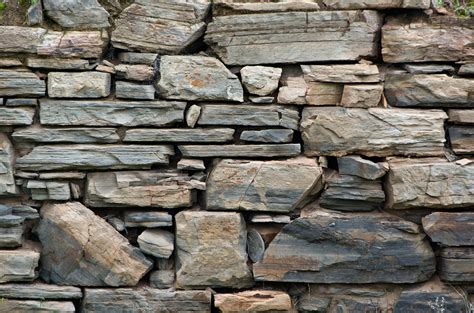 Old Stone Brick Wall Stock Background Free Texture