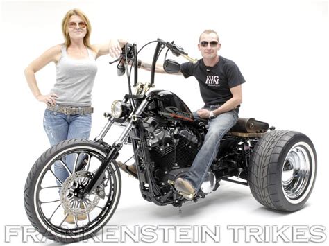 Jays 2011 Custom Harley Davidson Sportster Frankenstein Trike Built