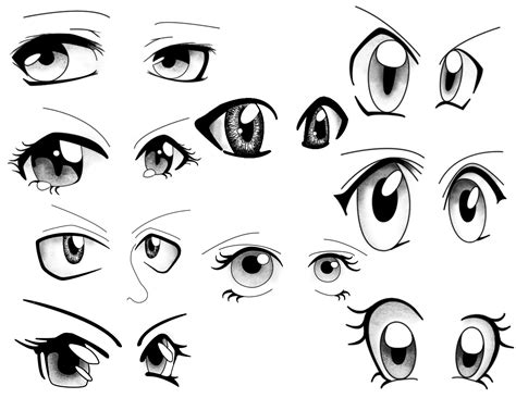 Manga Facing Right Cartoon Eyes Cartoon Eyes Drawing Eyes Expression