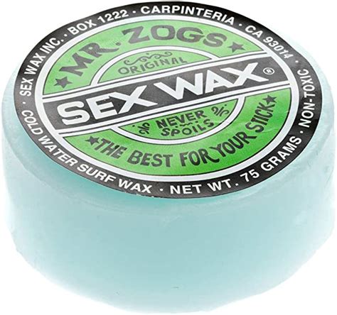 Mr Zogs Original Sex Wax Cold Water Temperature Pineapple Scented Blue