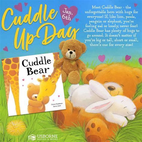 Happy National Cuddle Up Day Farmyard Books Brand Partner With