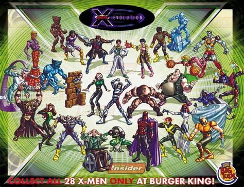 December 31 2001 Burger King Rolled Out A Series Of X Men Evolution