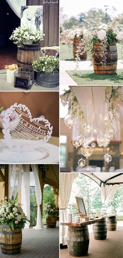 20 Rustic Country Wedding Decor Ideas Roses And Rings Wedding