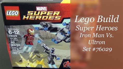 Lets Build Lego Super Heroes Iron Man Vs Ultron Set 76029 Youtube