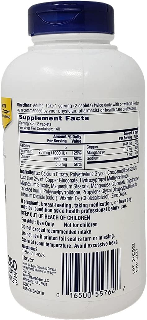 Citracal Calcium Supplement Maximum Plus D3 280 Caplets Behealthybd