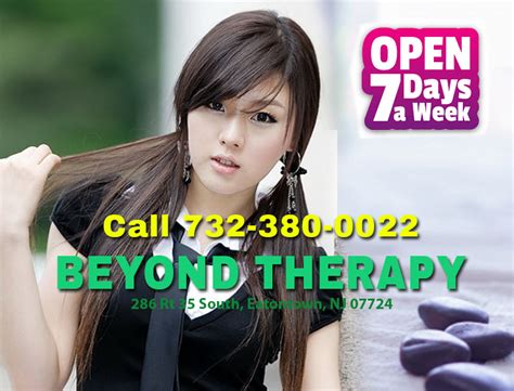 Beyond Therapy Massage Eatontown Nj 732 380 0022 Best Asian Massage