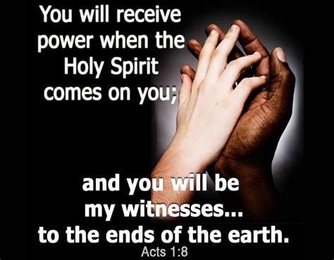 You Will Receive Power My Father Gods Word He Loves Youen