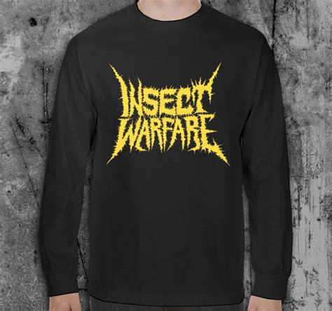 Warlord Clothing Band Shirts Insect Warfare