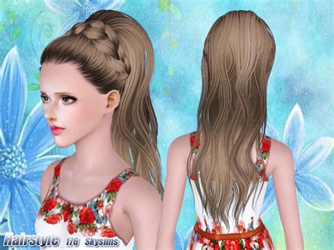 The Sims Resource Skysims Hair 176