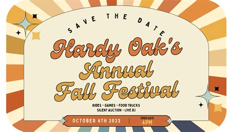 Hardy Oaks Annual Fall Festival Hardy Oak Pta