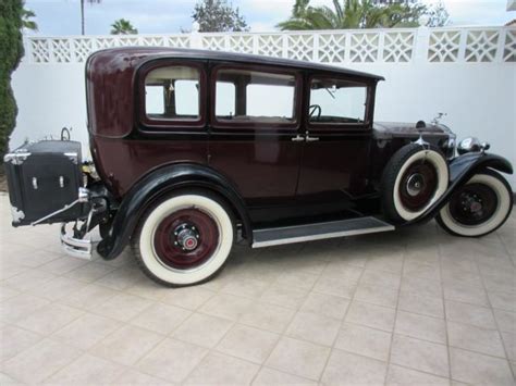 1930 Packard 726 Eight 4 Door Sedan For Sale Photos Technical Specifications Description