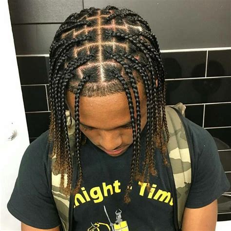 Pinterest 6ixtides🖤 Boxbraidshairstyles Mens Braids Hairstyles
