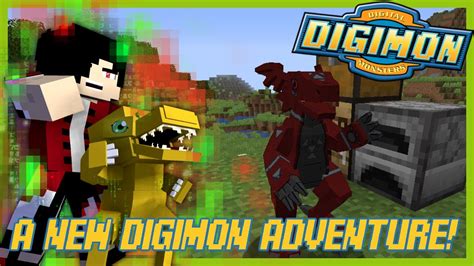 A New Digimon Adventure Begins Minecraft Digimobs Tamers Episode