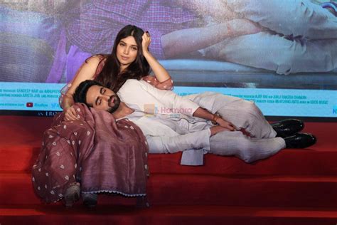 Ayushmann Khurrana Bhumi Pednekar At The Trailer Launch Of Movie Shubh Mangal Savdhan On 1st