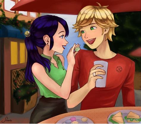 Even though he is not very openly emotional or affectionate to most people,. miraculous adrien and marinette - Google Search Older ...