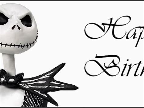 Jack Skellington Birthday Card Jack Skellington Happy Birthday Photo By