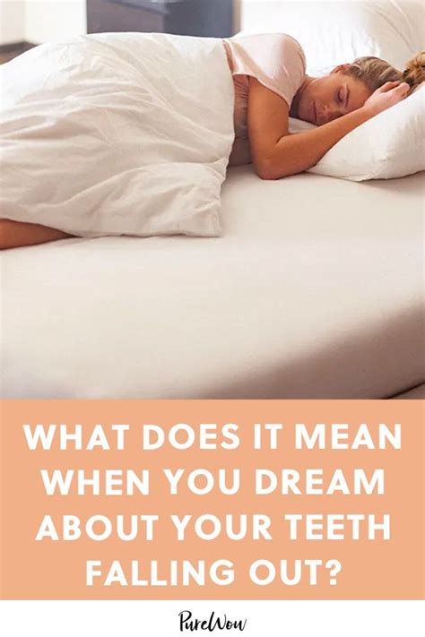 To dream that you have long hair indicates that you are thinking long and carefully before making some decision. What Does It Mean When You Dream About Your Teeth Falling ...