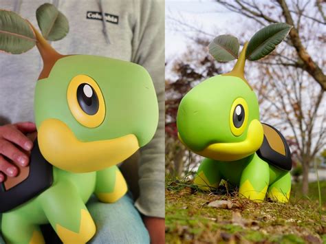 Pokémon Clay Artist And Appliance Maker Crafts Turtwig That Looks Like