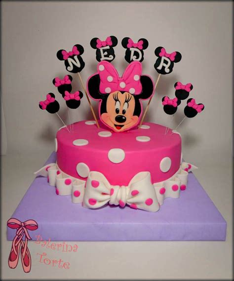 Minnie Mouse Cake Mini Maus Torta By Balerina Torte Jagodina Minnie