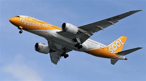 Scoot Airlines Fleet Boeing 787 8 Dreamliner Details And Pictures
