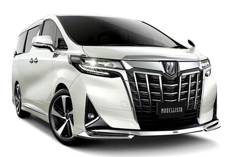 Toyota alphard или toyota vellfire. 小改款 Toyota Alphard / Vellfire 霸气换装 Modellista 空力套件 ...