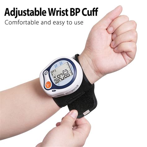 Automatic Wrist High Blood Pressure Monitor Bp Cuff Machine Heart Rate