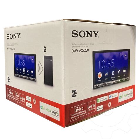 Sony Xavax3250eur Bluetoothdab Media Receiverapple Carplayandroid