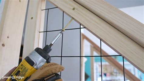 This railing was secured with screws drilled at 45 degree angles through the top rail into the newel posts. Must See Modern DIY Stair Railing Makeover Tutorial ...