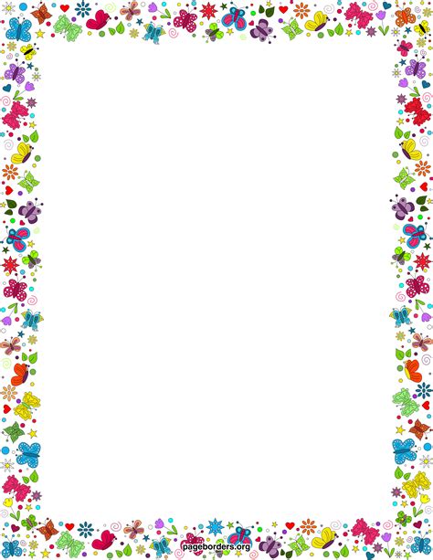 Easter Page Borders Free Clip Art Borders Page Borders Free