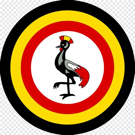Vlajka Ugandy Kampala Znak Státní Vlajky Ugandy Vlajka Letectvo