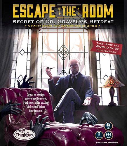 For more information and to book your next escape room in. Escape the Room: Secret of Dr. Gravely's Retreat | Board ...