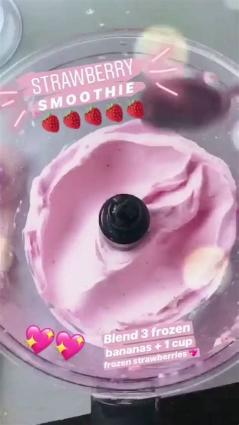 Delicious Frozen Strawberry Smoothie Recipe