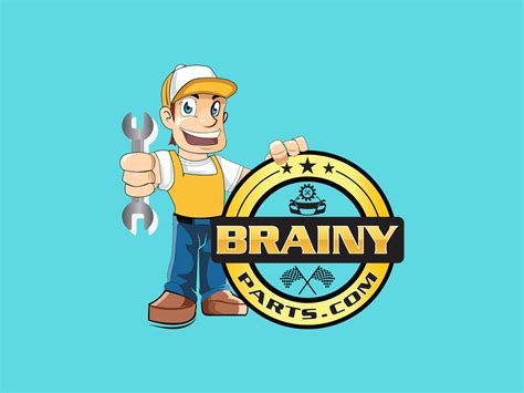 Dribbble Brainypartslogo By Qreati