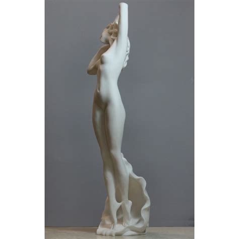 Large Goddess Aphrodite Nude Female Erotic Art Alabaster Statue Sculpture Inches