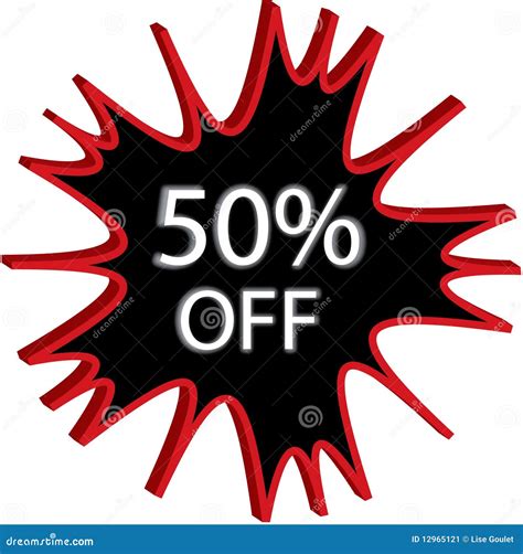 50 Off Sign Illustration Stock Vector Illustration Of Advertisement