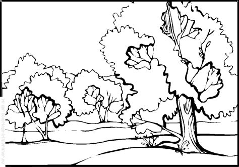 33 dessins de coloriage paysage à imprimer sur LaGuerche.com  Page 1