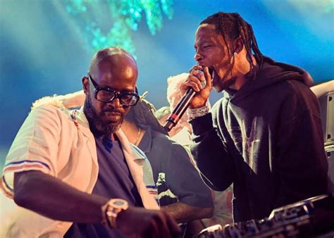 Black Coffee Spotted Having A Good Time With Travis Scott In Ibiza