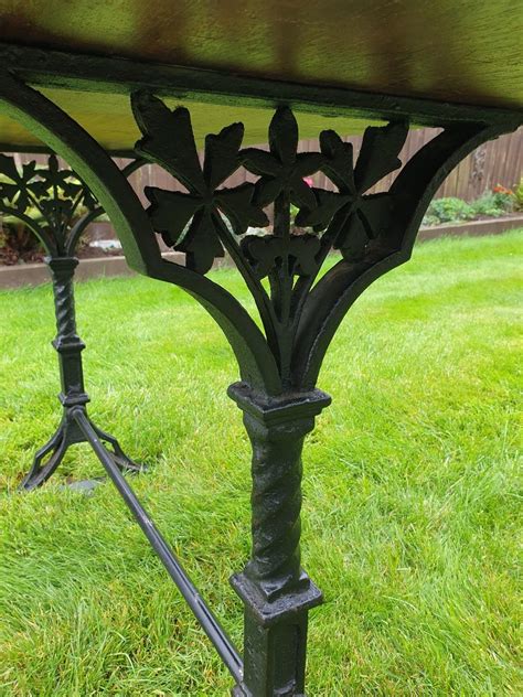 Vintage Rustic Detailed Cast Iron Table In Doncaster For £5000 For
