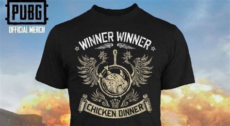 The Official PUBG Winner Winner Chicken Dinner Shirt