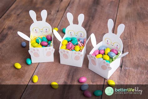 Cricut Easter Bunny ‘Print then Cut’ Treat Box FREE Cut File – Better